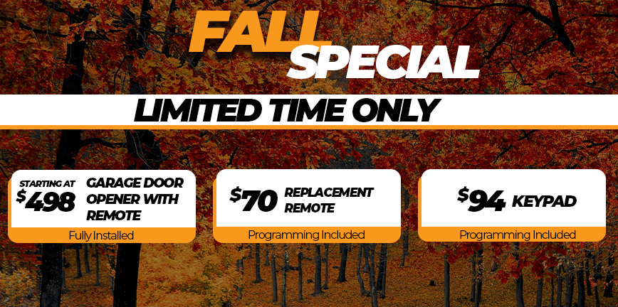 Fall Special Offers