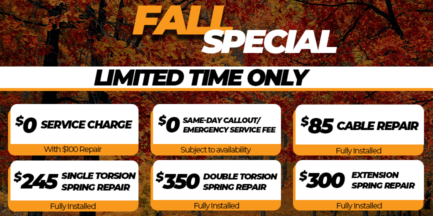 Fall Special Offers